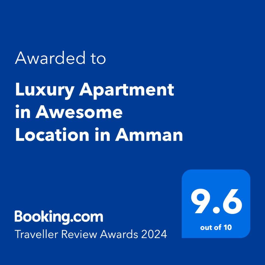 Luxury Apartment In Awesome Location In Amman Exteriör bild